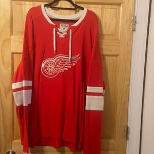 Red wings men 3X sweatshirt